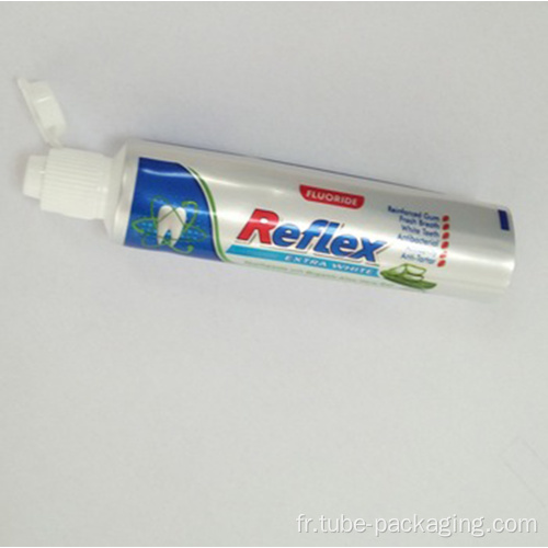 Tube plastique de 20g pour emballage de dentifrice